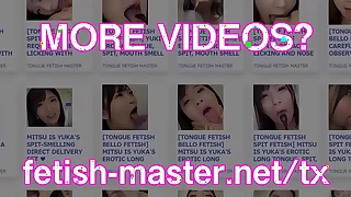 Japanese Asian Tongue Spit Face Nose Trample Sucking Kissing Handjob Charm - More convenient fetish-master.net